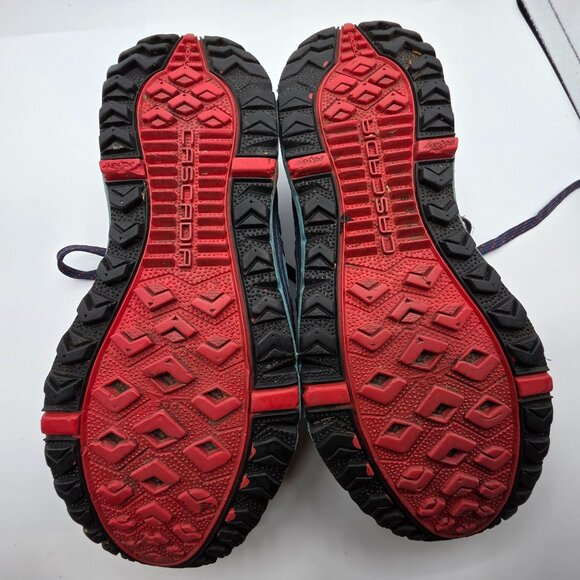 Brooks Cascadia 8 Womens Size 7 Blue Athletic Shoes Hiking Camping Outdoors - Picture 8 of 13